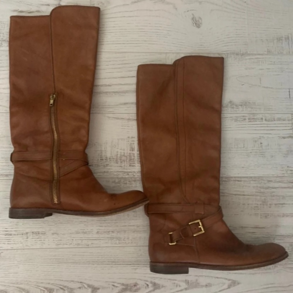 Coach Leather Boots Women 9.5
